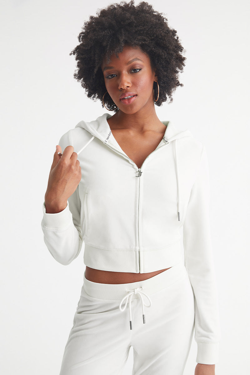 Bride Customizable Big Bling Velour Hoodie - Image 2