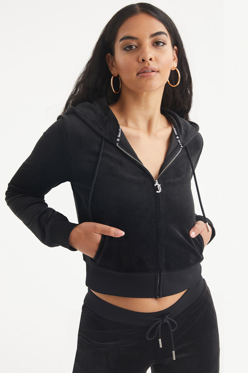 Cancer Customizable Big Bling Velour Hoodie - Image 2