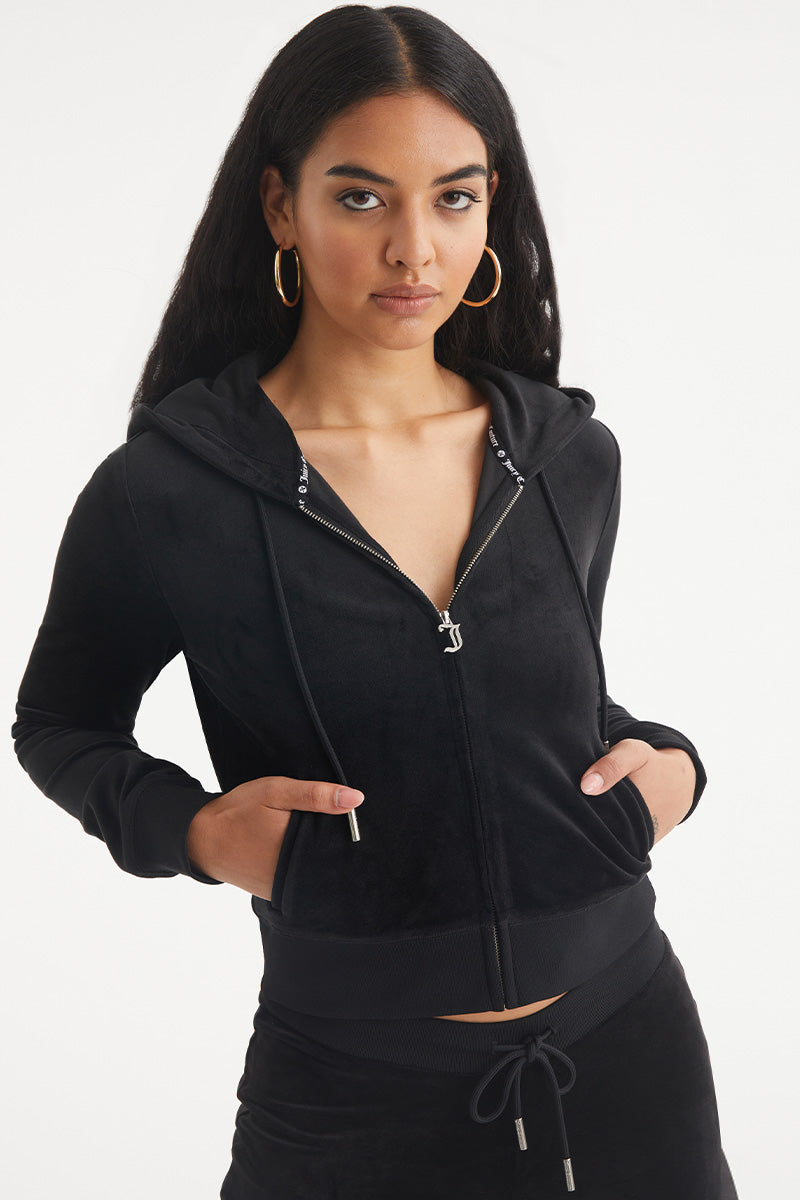 Bride Customizable Big Bling Velour Hoodie - Image 4