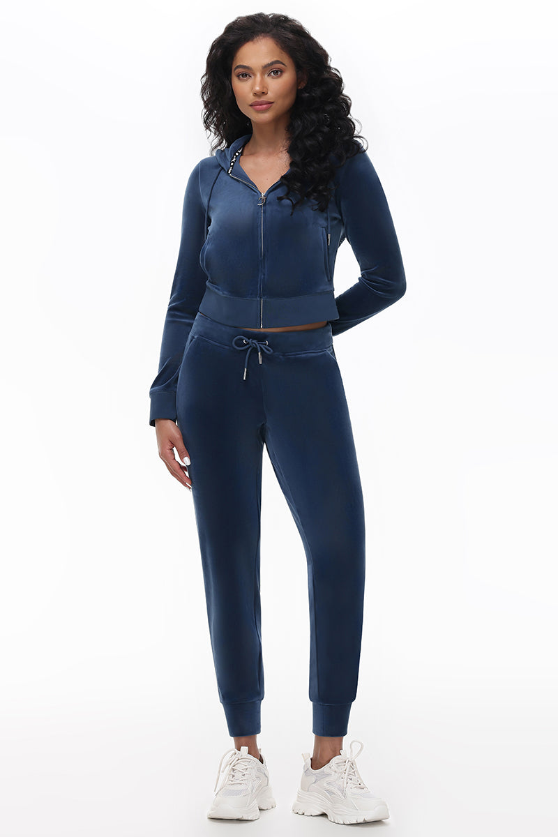 Big Bling Velour Jogger - Image 5