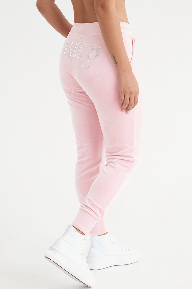 Big Bling Velour Joggers - Image 4
