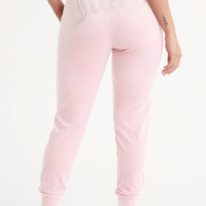 Big Bling Velour Joggers