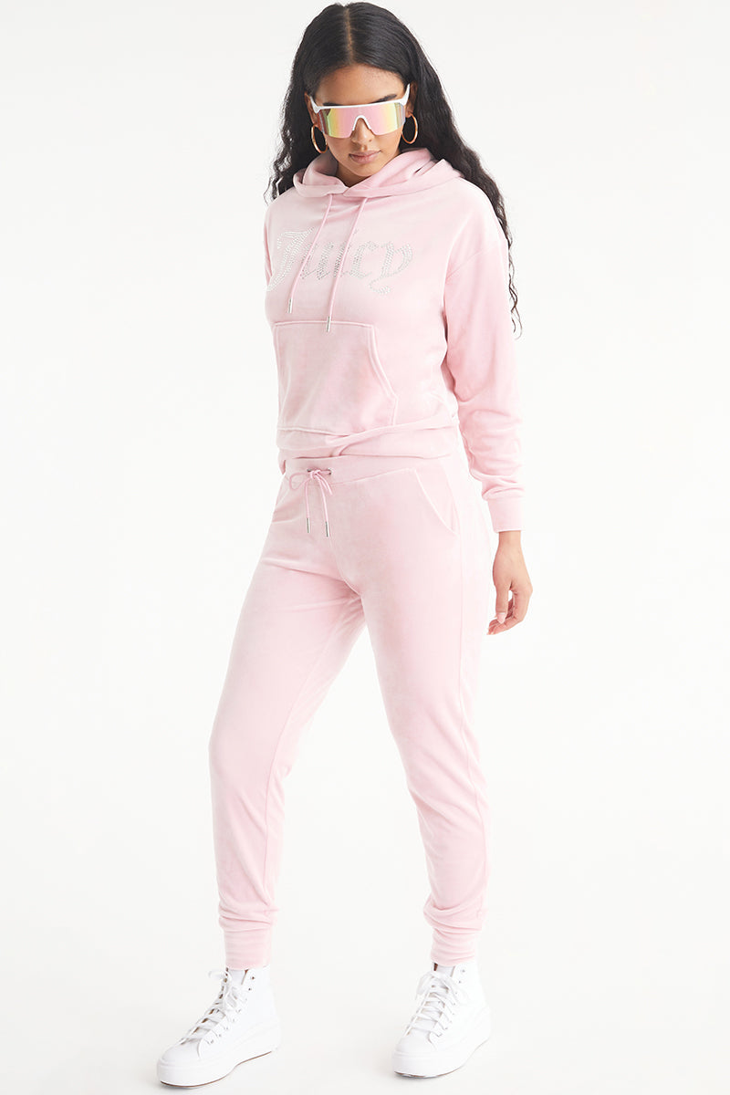 Big Bling Velour Joggers - Image 6