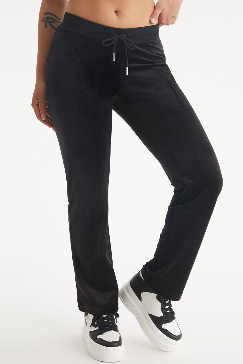 Taurus Customizable Big Bling Velour Track Pants - Image 2