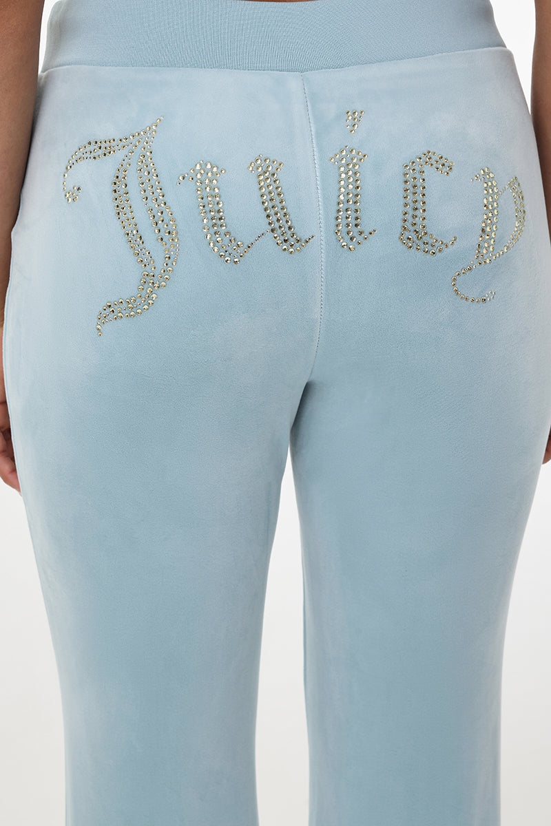 OG Big Bling Velour Track Pants - Image 4