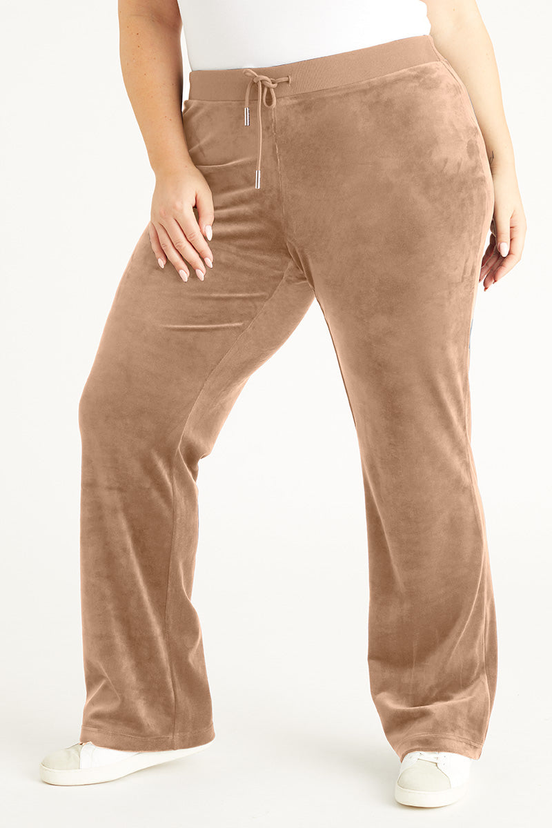 Plus-Size OG Big Bling Velour Track Pants - Image 2