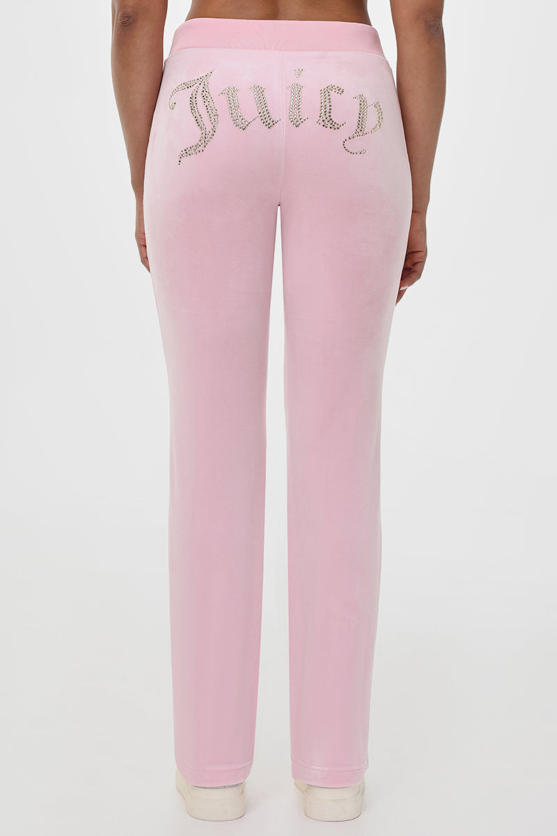 OG Big Bling Velour Track Pants