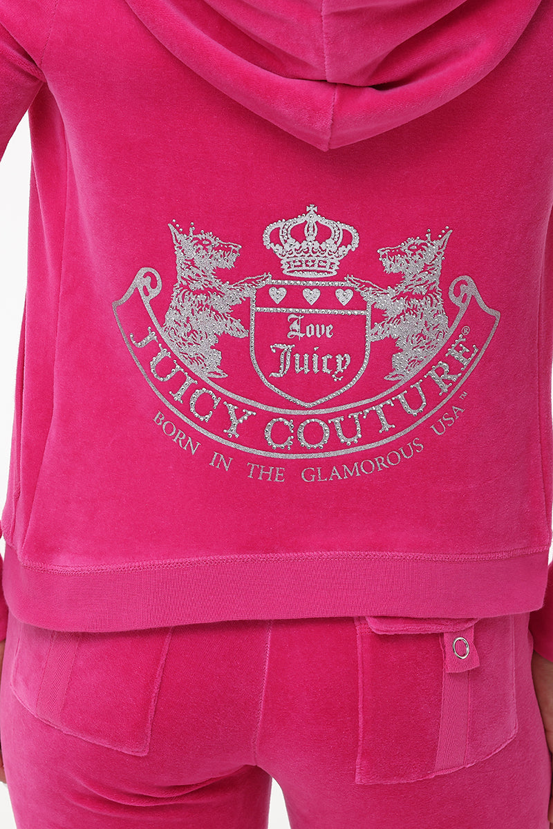 Scottie Cotton Velour Hoodie - Image 4