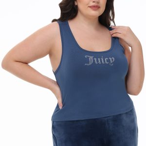 Plus-Size Small Bling Tank Top