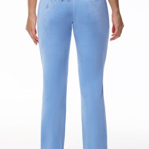 Ombre Big Bling Velour Track Pants