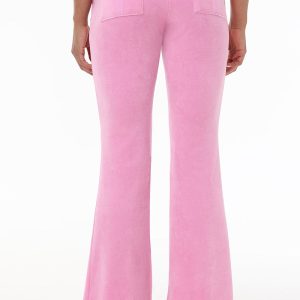 Sweetheart Cotton Velour Track Pants