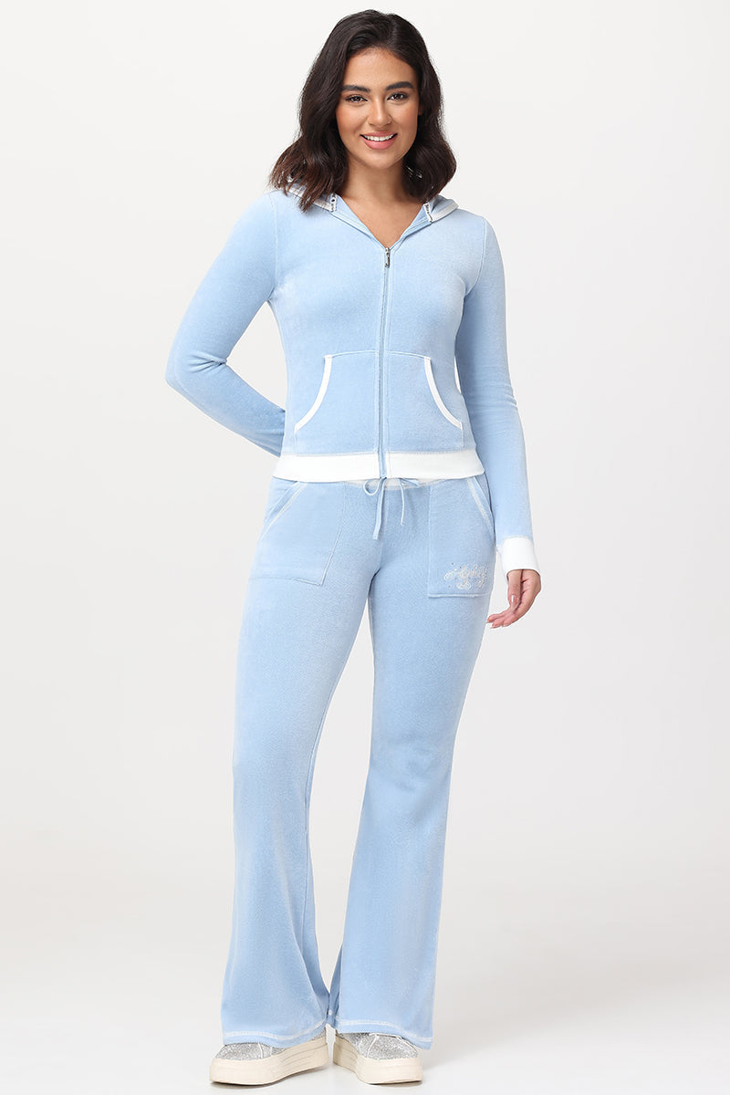 Sweetheart Cotton Velour Track Pants - Image 6
