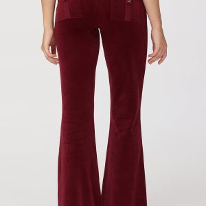 Sweetheart Cotton Velour Track Pants