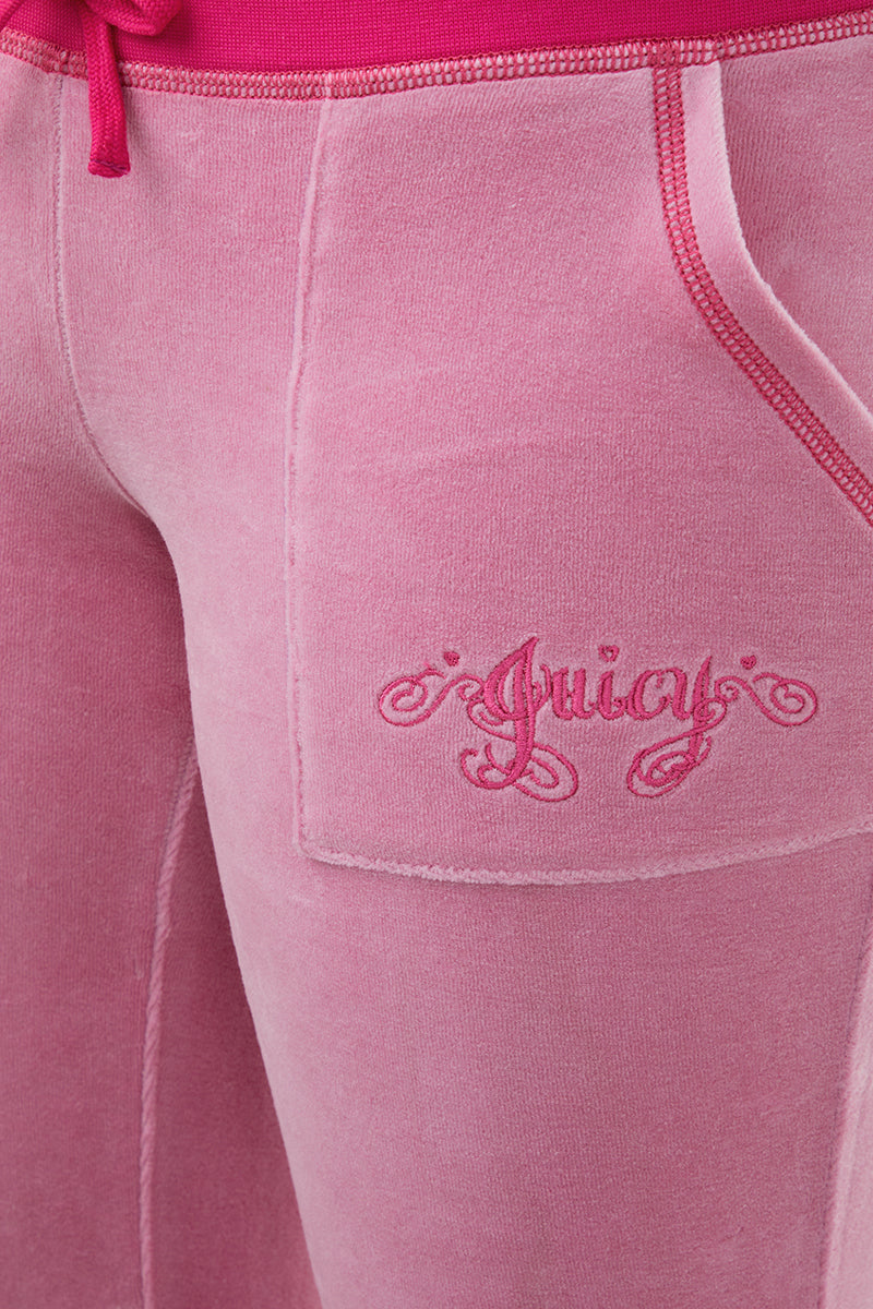 Sweetheart Cotton Velour Track Pants - Image 4
