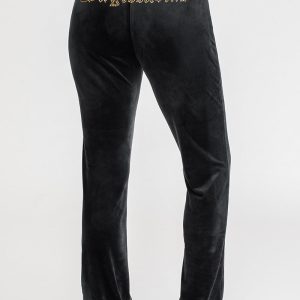 Sagittarius Customizable Big Bling Velour Track Pants