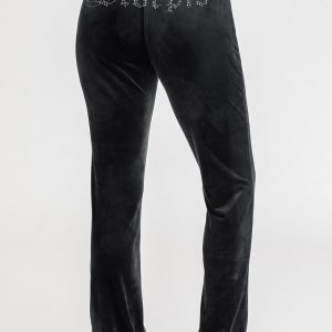 Scorpio Customizable Big Bling Velour Track Pants