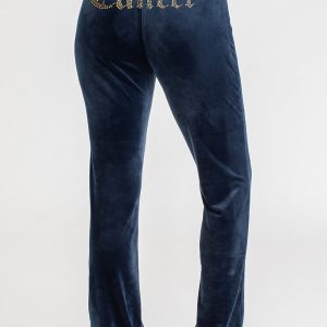 Cancer Customizable Big Bling Velour Track Pants