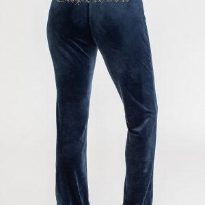 Capricorn Customizable Big Bling Velour Track Pants