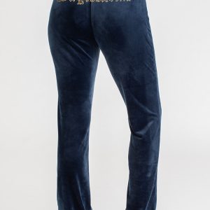 Sagittarius Customizable Big Bling Velour Track Pants