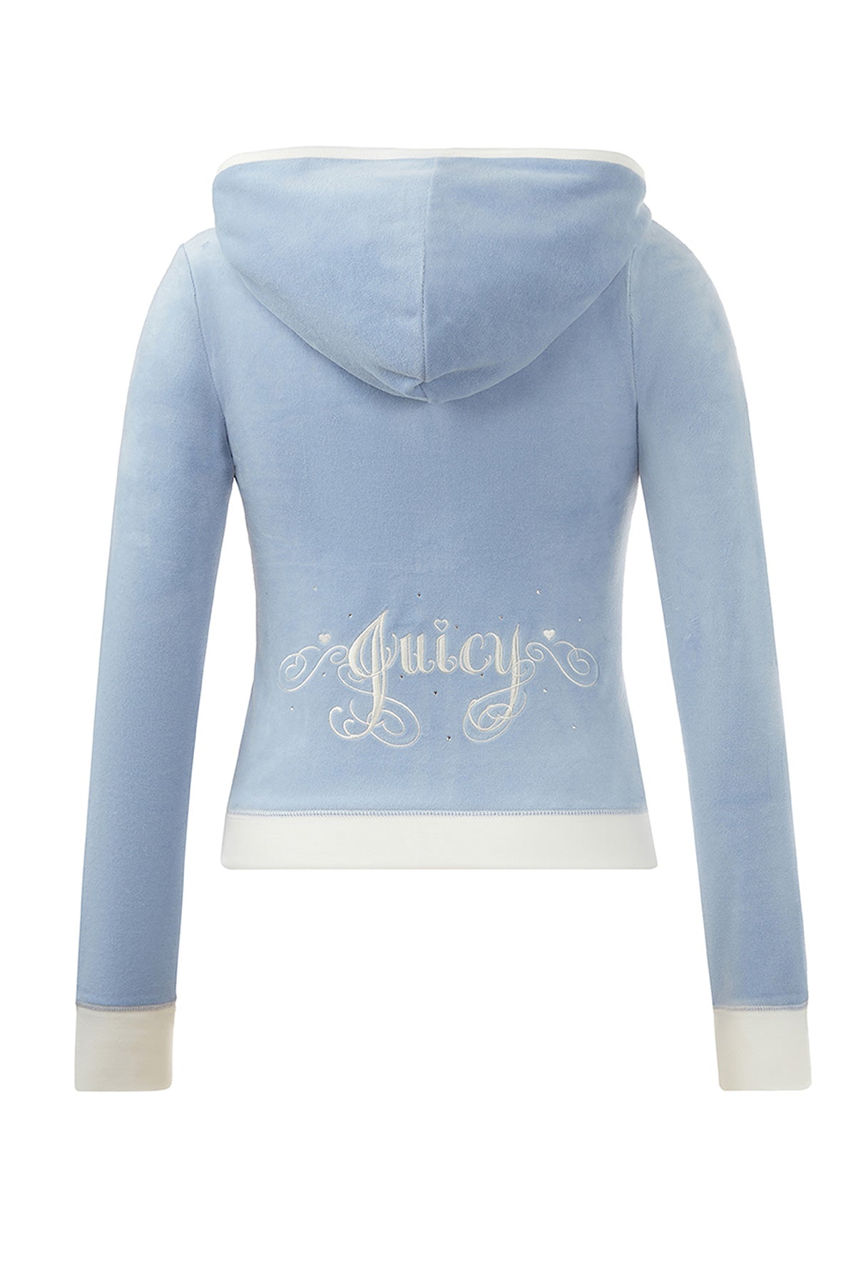 Sweetheart Cotton Velour Hoodie - Image 9