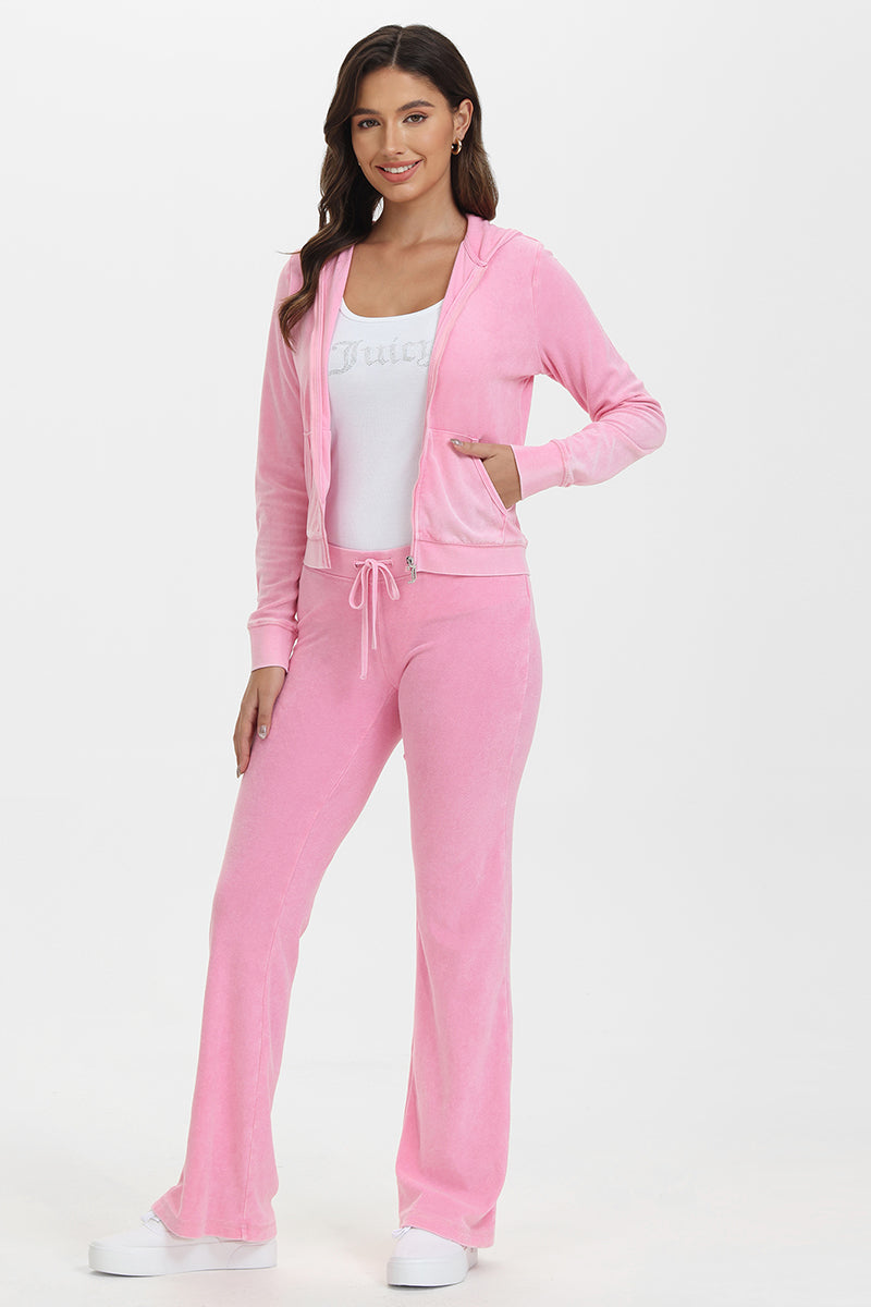 Big Bling Towel Terry Zip Hoodie - Image 4