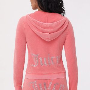 Big Bling Towel Terry Zip Hoodie