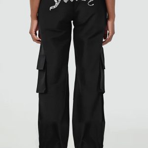 Big Bling Woven Cargo Pants