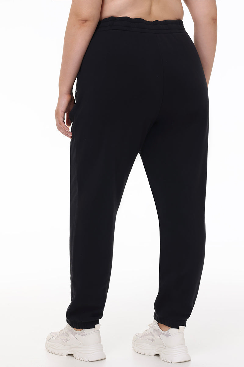 Plus-Size Small Bling Fleece Sweatpants - Image 3