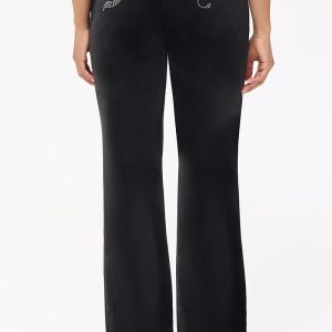 Ombre Big Bling Velour Track Pants
