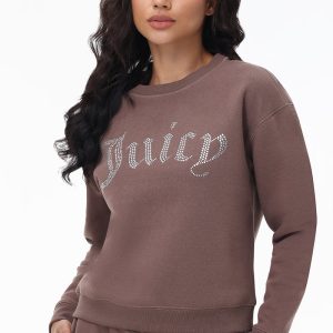 Big Bling Fleece Crewneck Pullover