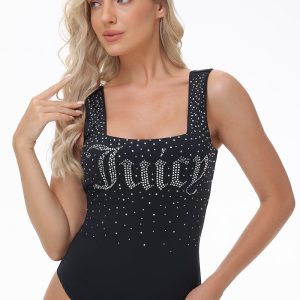Big Bling Scoop Neck Tank Bodysuit