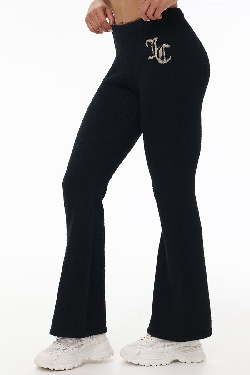 Metallic Eyelash Flared Pant - Image 2