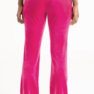 Wifey Customizable Big Bling Velour Track Pants