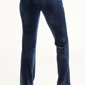 Wifey Customizable Big Bling Velour Track Pants