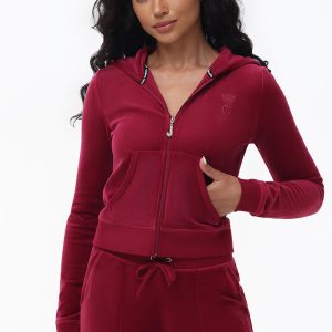 Heritage Cotton Velour Hoodie