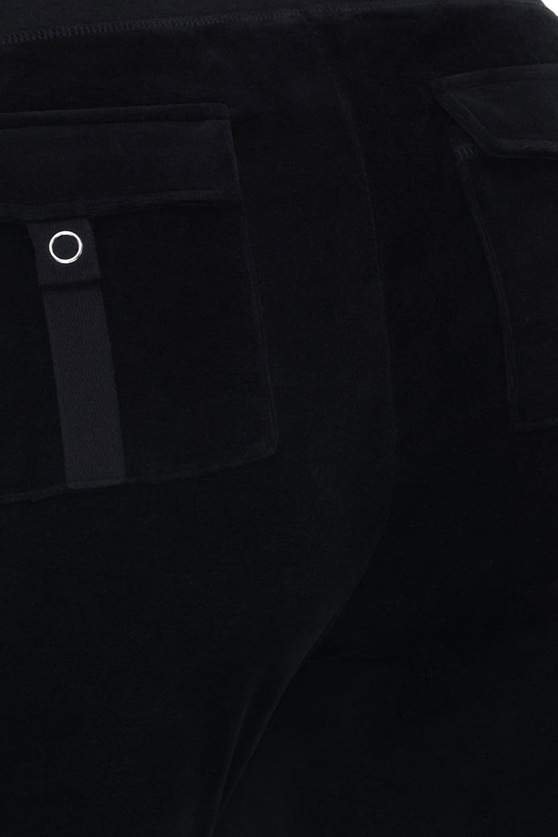 Plus-Size Heritage Cotton Velour Track Pants - Image 4