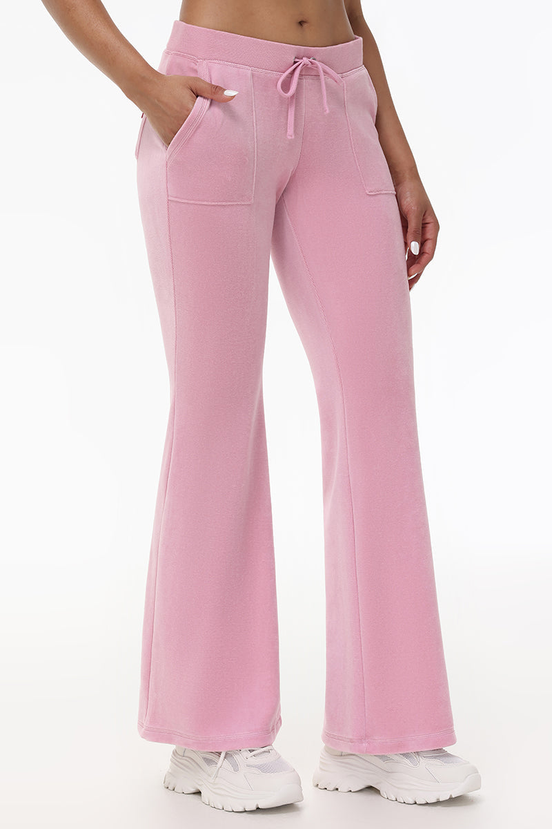 Heritage Cotton Velour Track Pants - Image 3