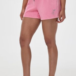 Small Bling Butterfly Fleece Shorts