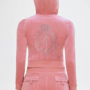 Crown Heritage Cotton Velour Hoodie