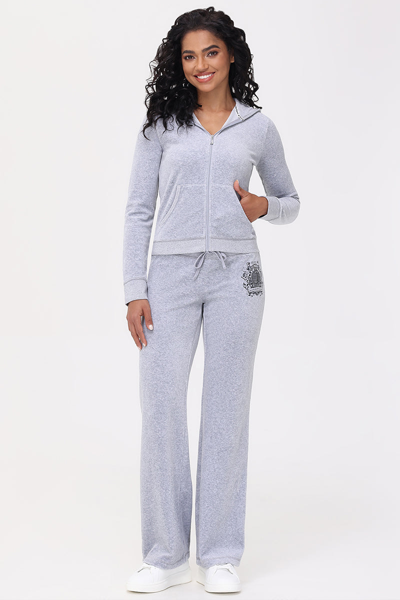 Heritage Graphic Cotton Velour Hoodie - Image 5