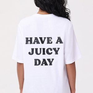 Oversized Have A Juicy Day Tee