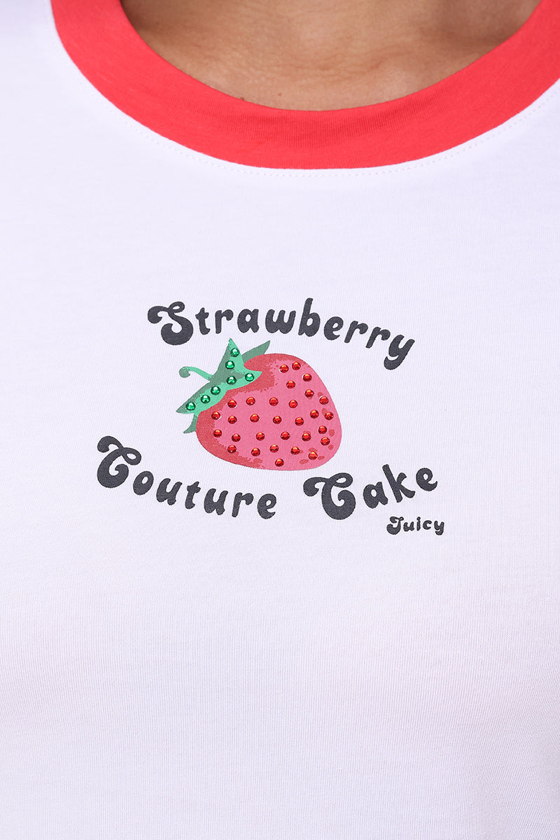 Strawberry Ringer Tee - Image 4