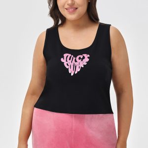 Plus-Size Heart Juicy Tank