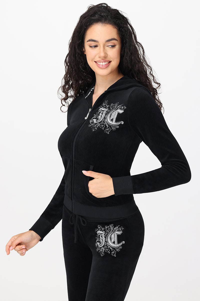 Monogram Heritage Cotton Velour Hoodie - Image 4