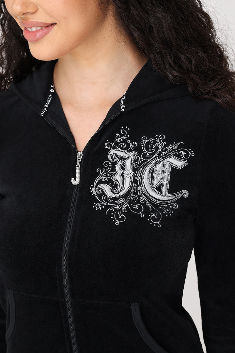 Monogram Heritage Cotton Velour Hoodie - Image 6