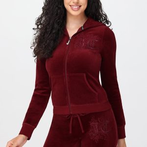 Monogram Heritage Cotton Velour Hoodie