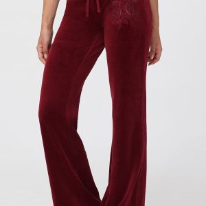 Monogram Heritage Cotton Velour Track Pants