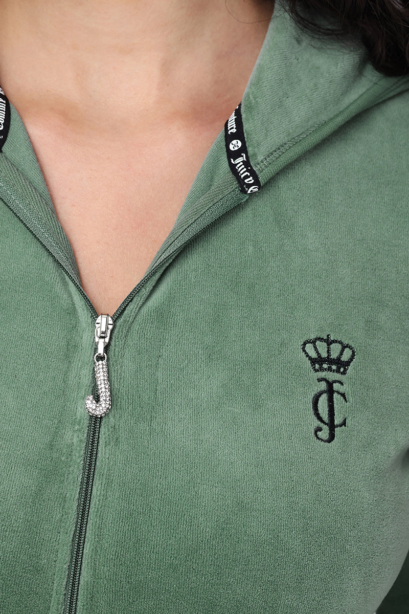 Rebel Without Couture Heritage Cotton Velour Hoodie - Image 3