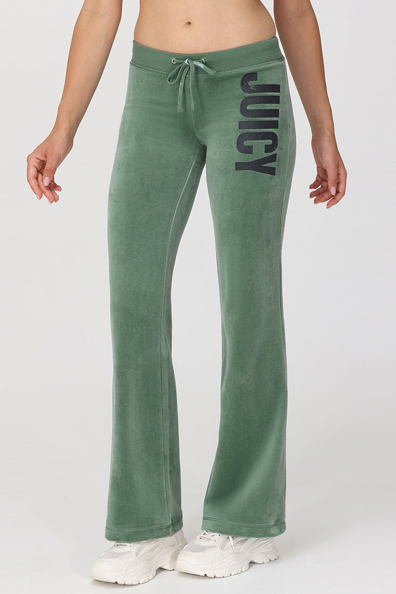 Rebel Without Couture Heritage Cotton Velour Track Pants - Image 5