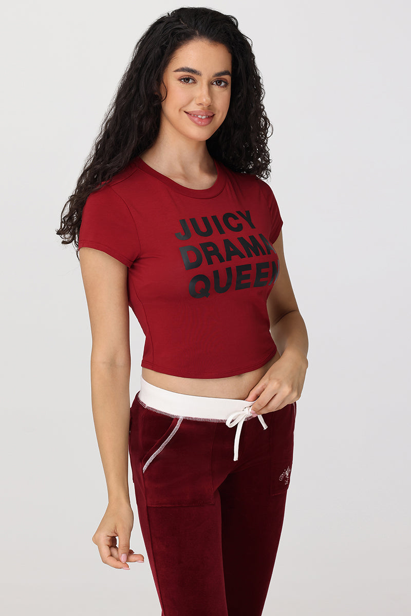Juicy Drama Queen Baby Tee - Image 5
